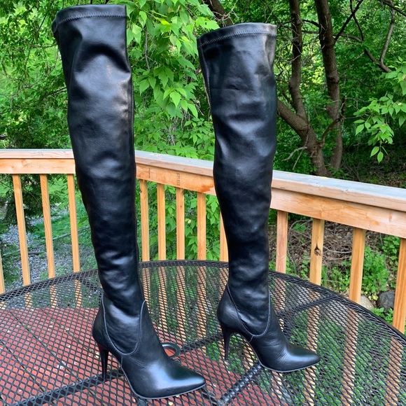 Charles David made in Italy elasticized knee boots - Picture 5 of 8